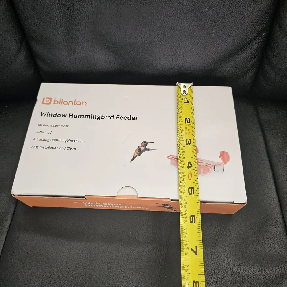 NIB❗️Bilantan Window Hummingbird Feeder